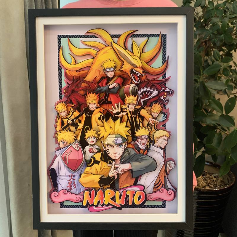 3D Quilling Paper Craft - Naruto Uzumaki - Image 3