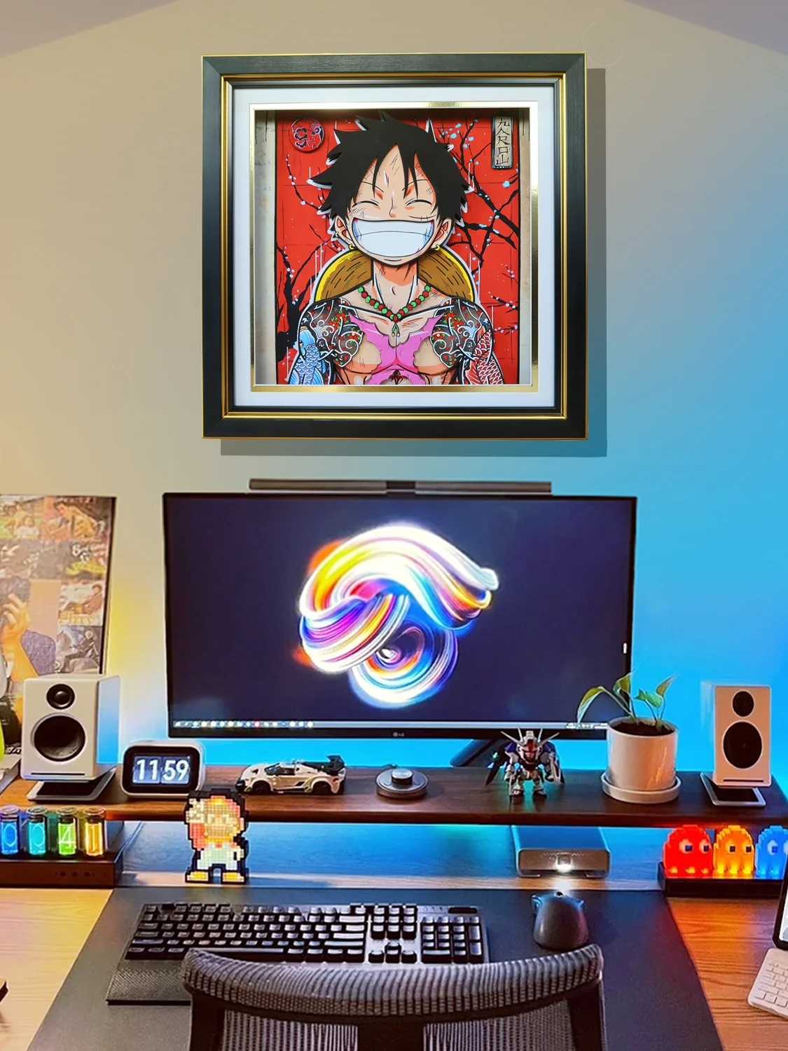 3D Quilling Paper Craft - One Piece - Luffy, the Straw Hat Kid - Image 2