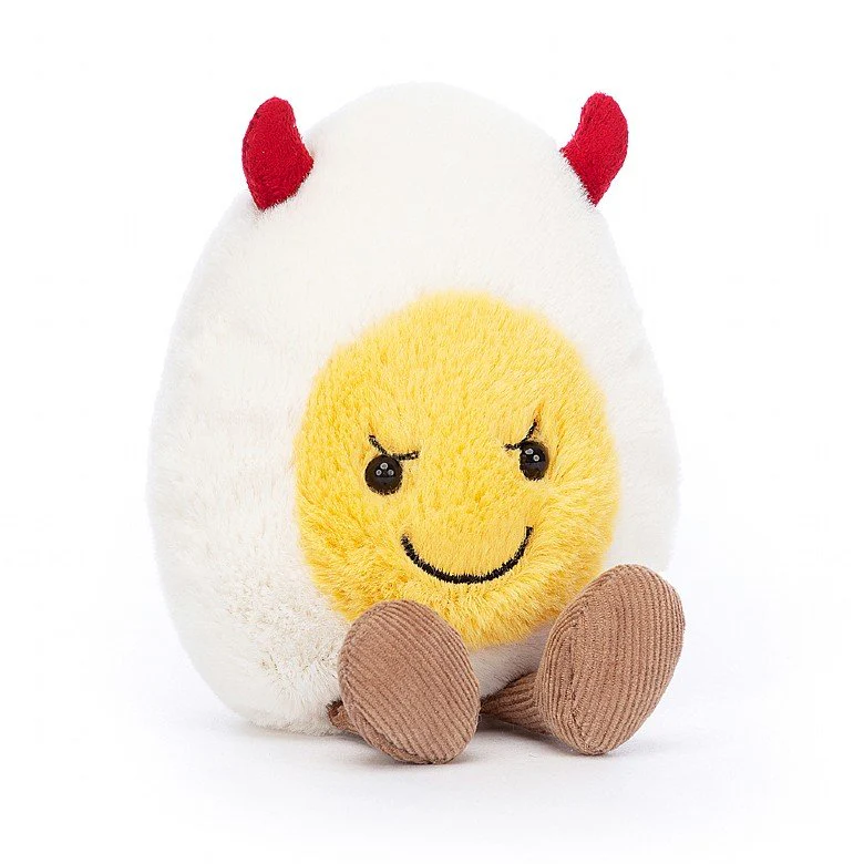 JELLYCAT AMUSEABLE DEVILLED EGG CREAM 8X14 CM