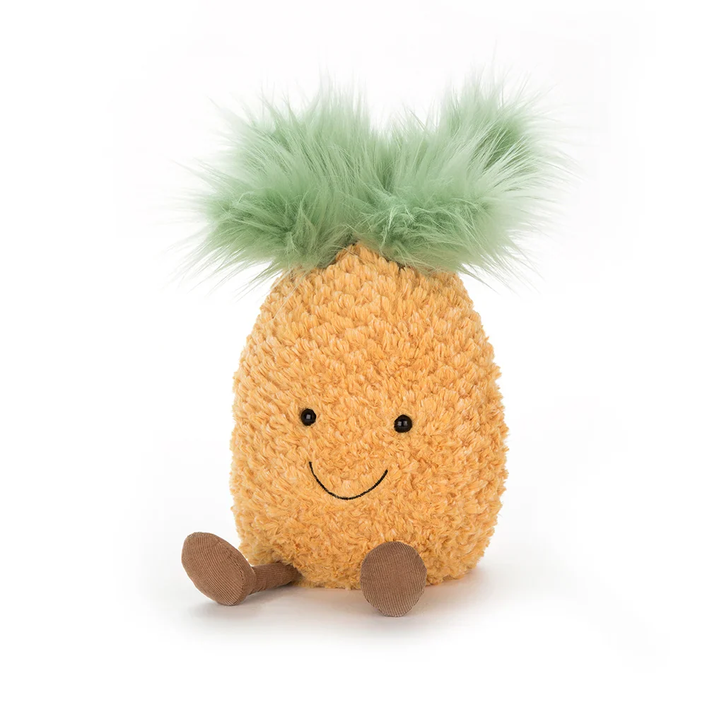 JELLYCAT AMUSEABLE PINEAPPLE YELLOW 28X25X15 CM