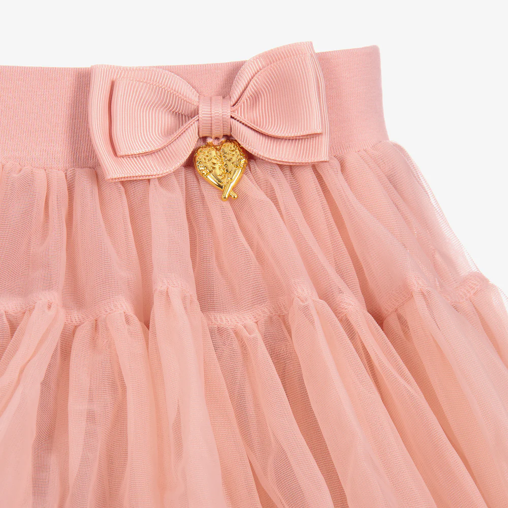 Angel's Face Charm Tutu Skirt - Blush - Image 3