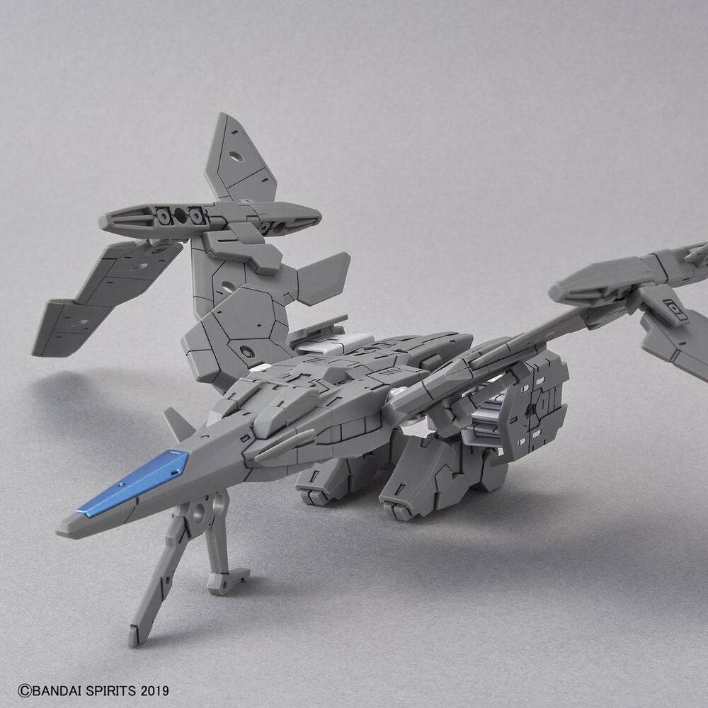 BANDAI - 30MM 1/144 EXTENDED ARMAMENT VEHICLE (AIR FIGHTER Ver.)[GRAY] - Image 3