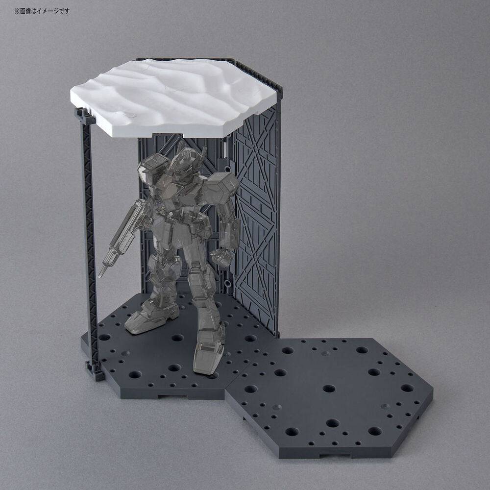 BANDAI - 30MM CUSTOMIZE SCENE BASE (SNOWFIELD Ver.) - Image 7