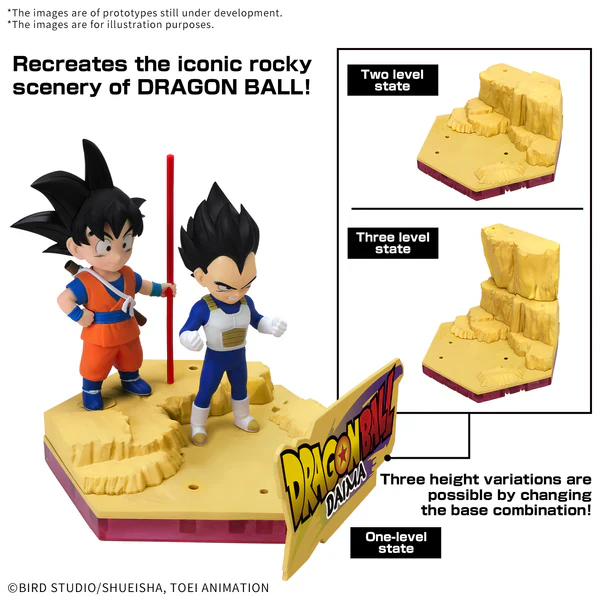 BANDAI - DRAGON BALL DAIMA MODEL KIT SON GOKU (MINI) & VEGETA (MINI) - Image 2