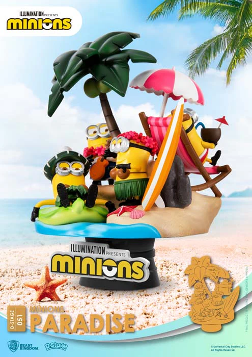 Beast Kingdom D Stage Minions Paradise - Image 4