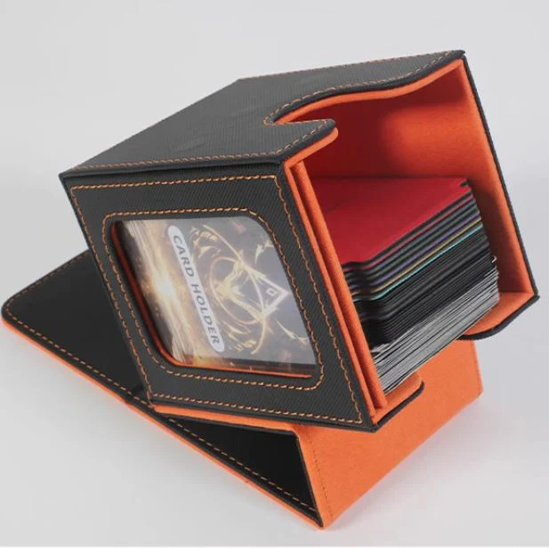 MUNTO - Trading Card Game Deck Box - Black/Grey (100+ Cards) - Image 3