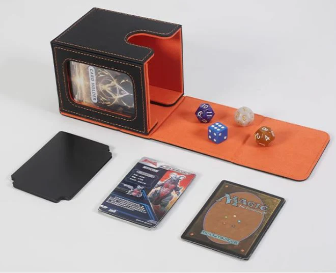 MUNTO - Trading Card Game Deck Box - Black/Grey (100+ Cards) - Image 5