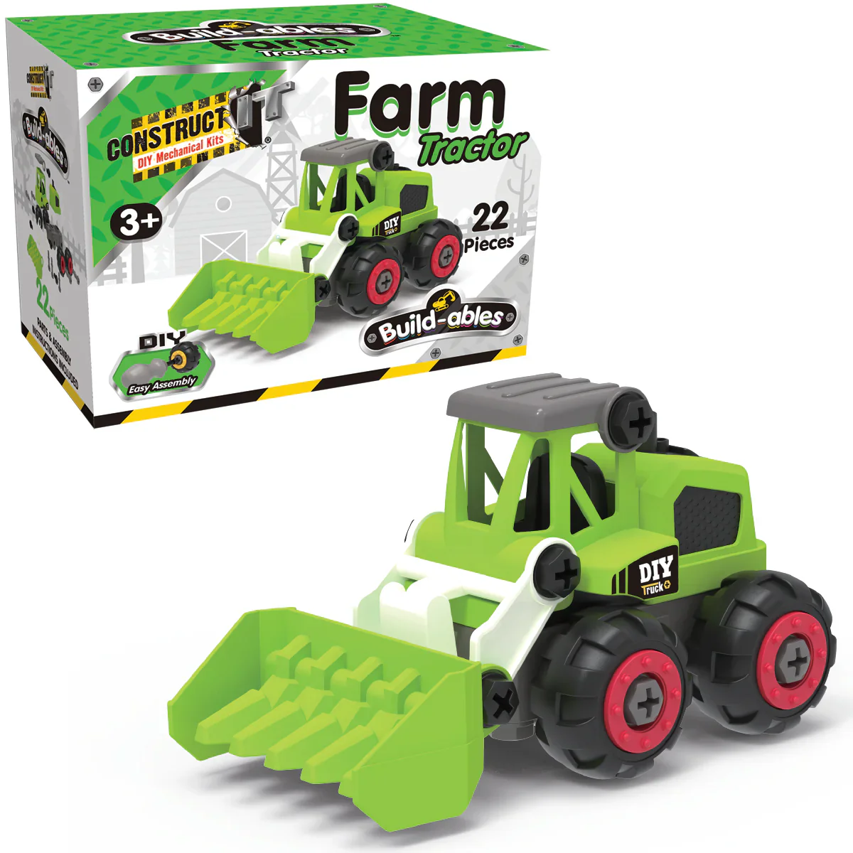 Construct IT Build-ables Farm Tractor - Image 2