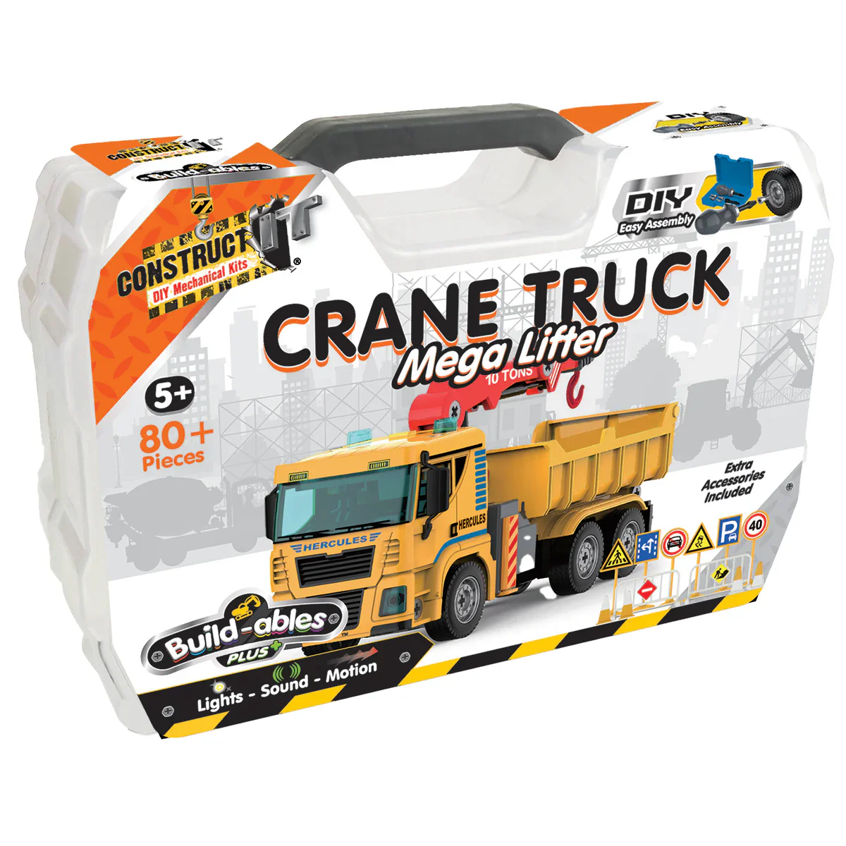 Construct IT Build-ables Plus Crane Truck - Image 4