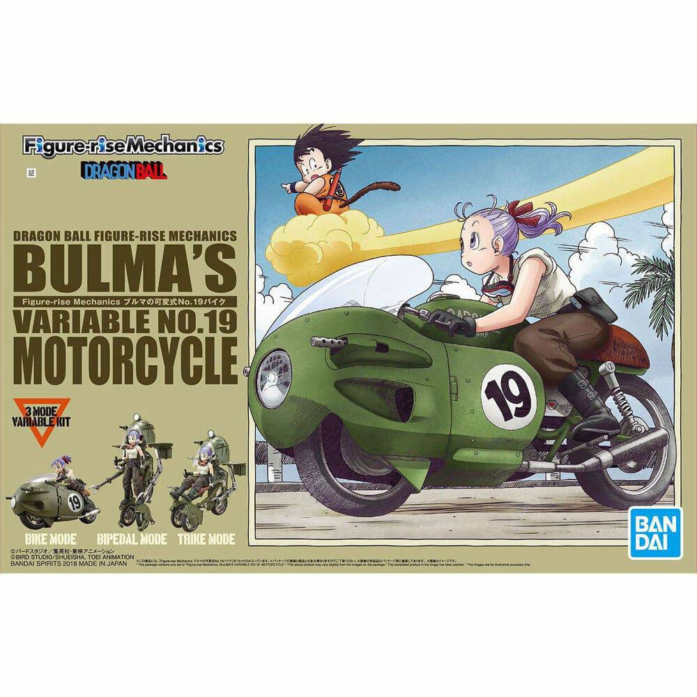 DRAGON BALL - FIGURERISE MECHANICS BULMA'S VARIABLE NO.19 MOTORCYCLE - Image 9