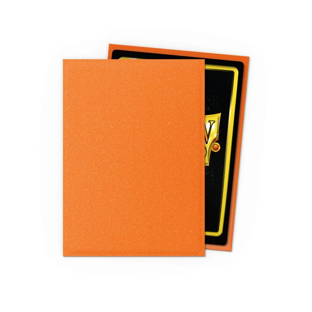 Dragon Shield: Amber - Matte Sleeves - Standard Size (100) - Image 2