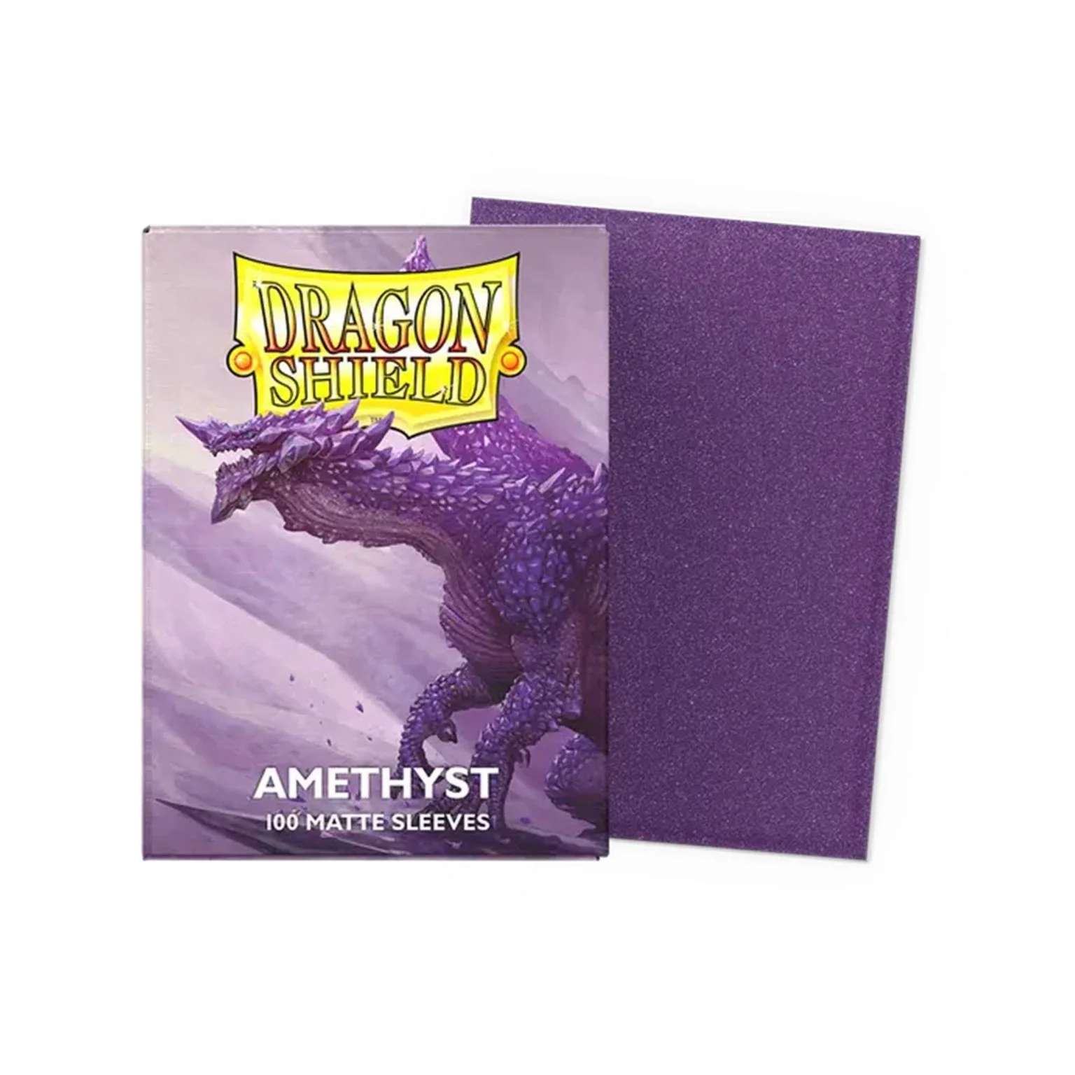 Dragon Shield: Amethyst - Matte Sleeves - Standard Size (100)
