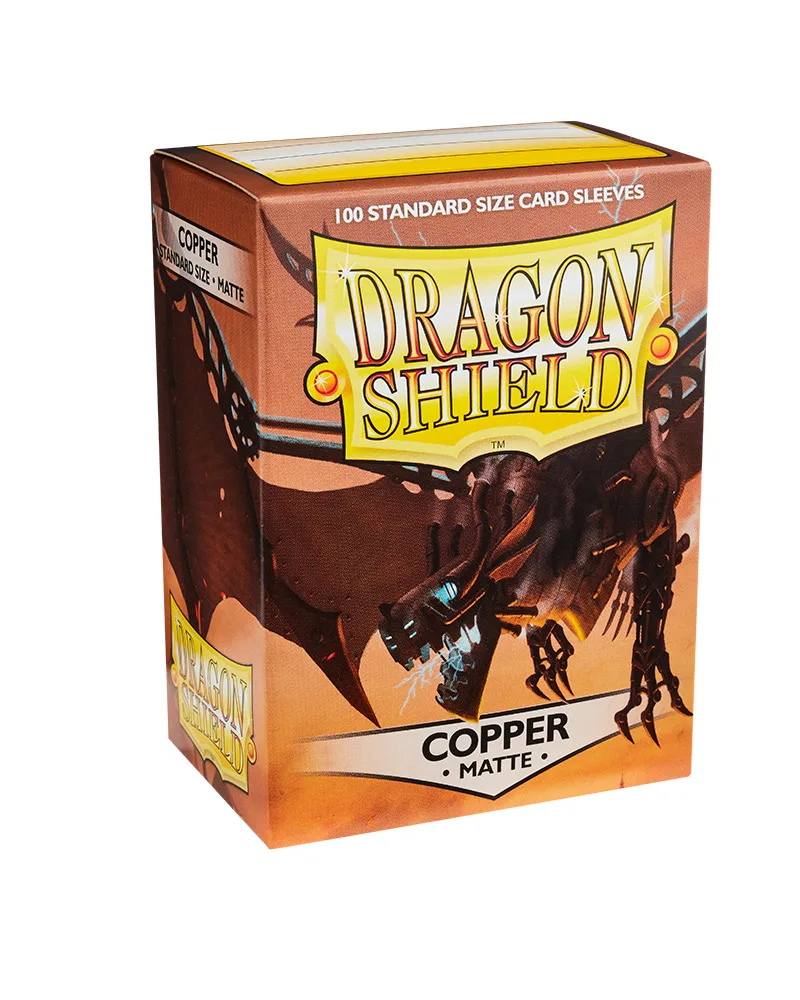 Dragon Shield: Copper - Matte Sleeves - Standard Size (100) - Image 3