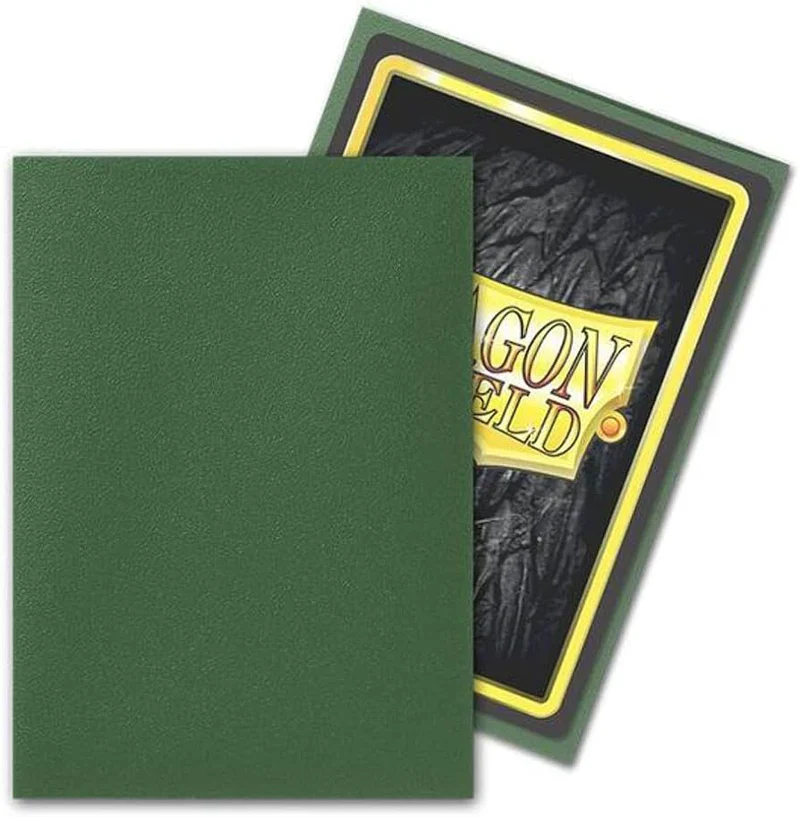 Dragon Shield: Forest Green - Matte Sleeves - Standard Size (100) - Image 3