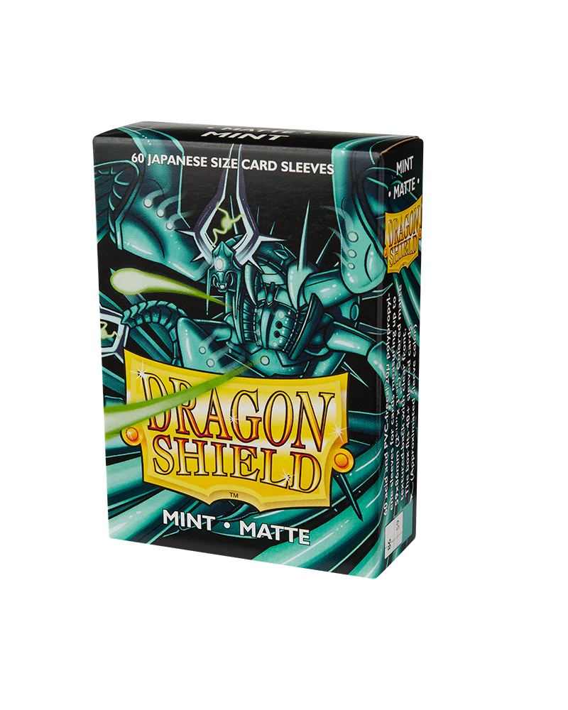 Dragon Shield: Mint - Matte Sleeves - Japanese Size - Image 3