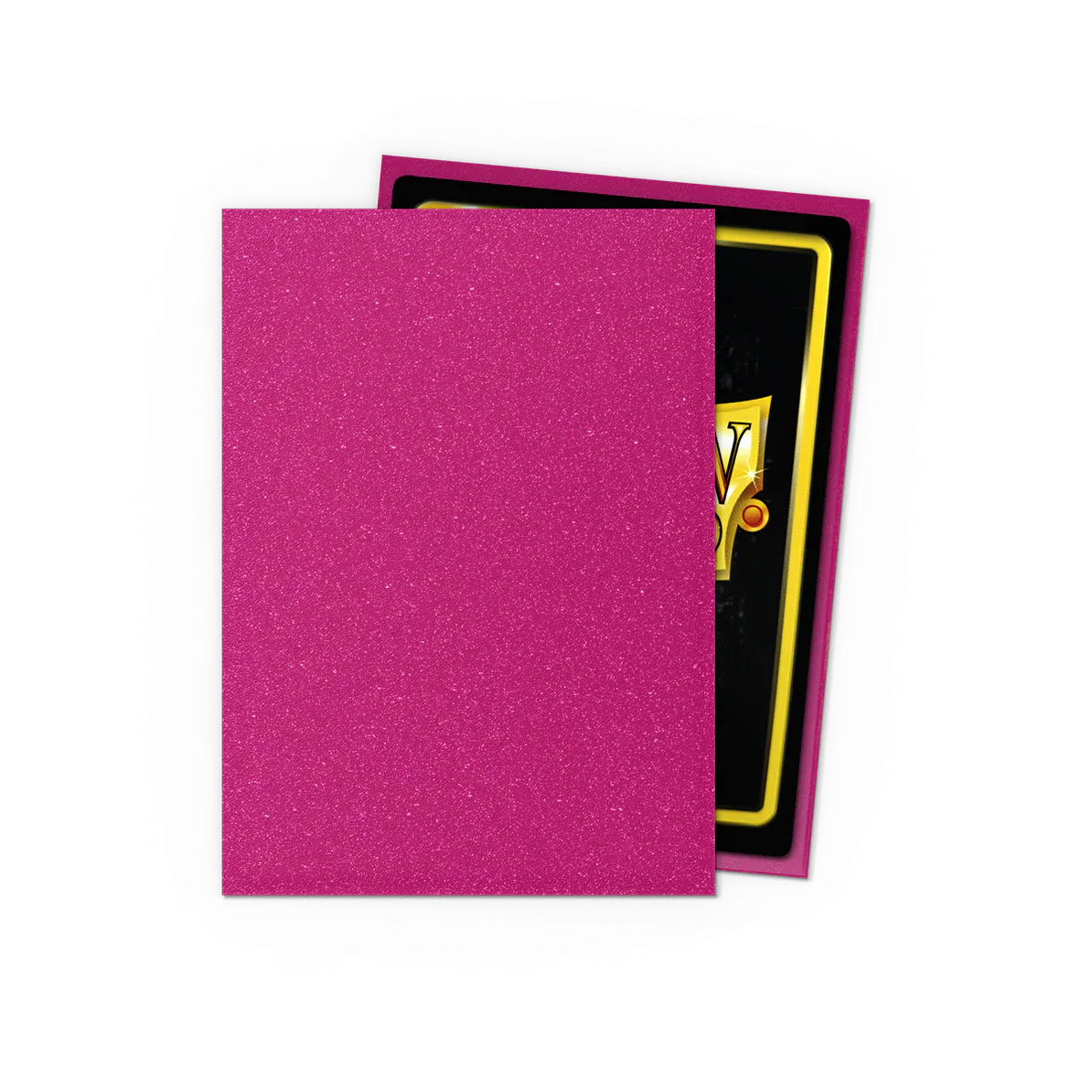 Dragon Shield: Pink Sapphire - Sparkles - Matte Sleeves - Standard Size (100) - Image 2