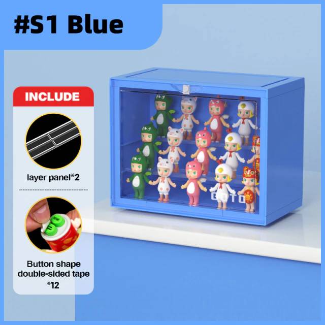 GOTO Macaron Color Dust-proof Plastic Storage Box S1 - Image 3
