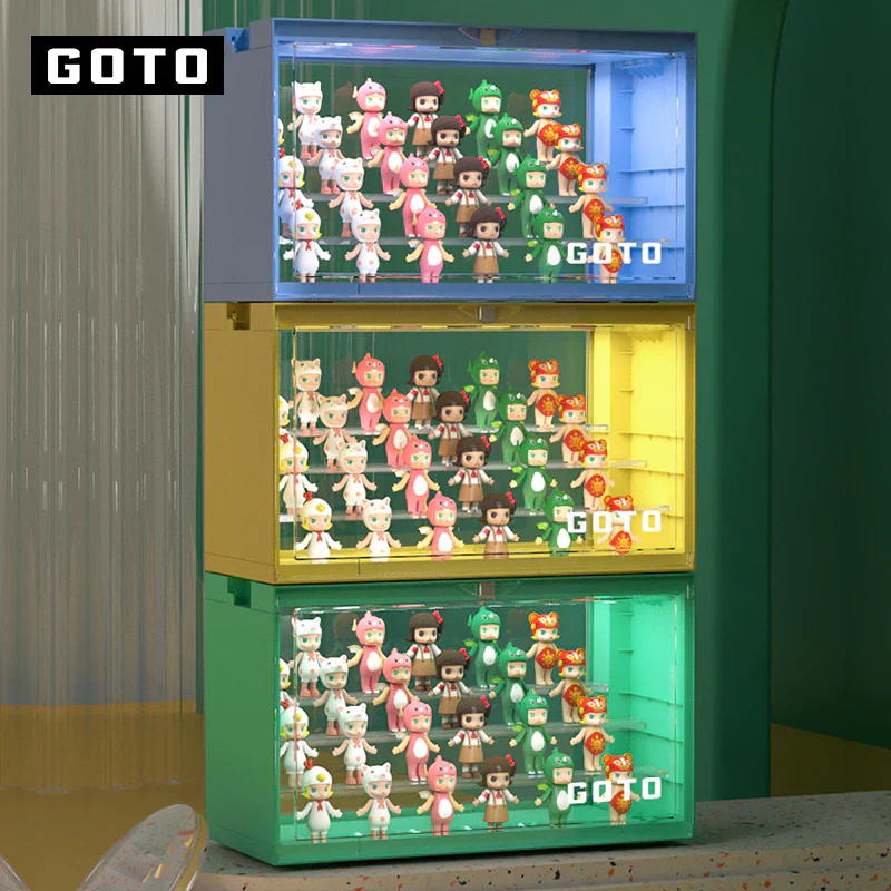 GOTO Macaron Color Dust-proof Plastic Storage Box S3