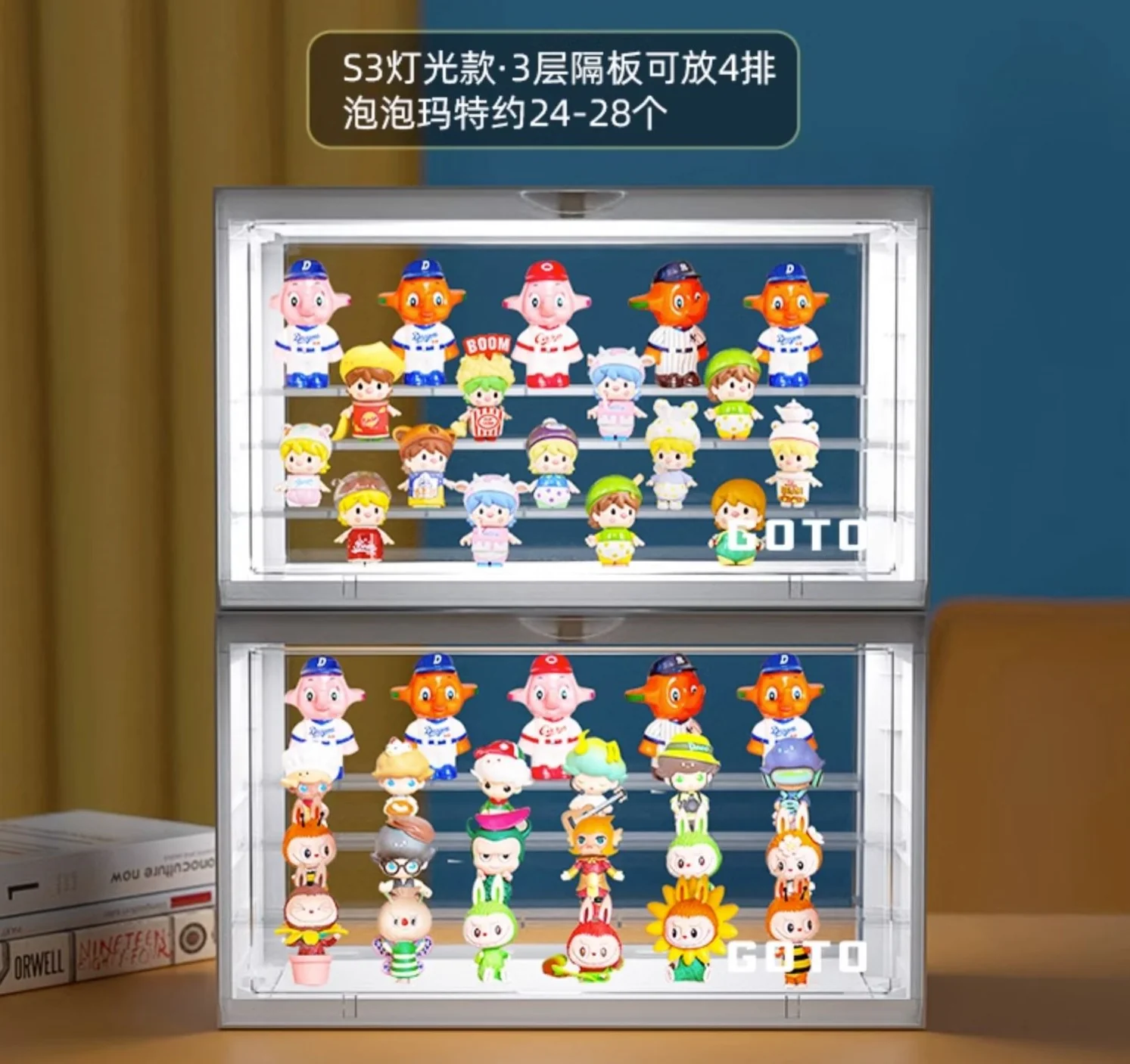 GOTO White Color Dust-proof Plastic Storage Box S3 - Image 4