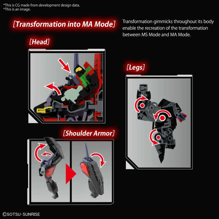 GUNDAM - FULL MECHANICS 1/100 RAIDER GUNDAM - Image 7