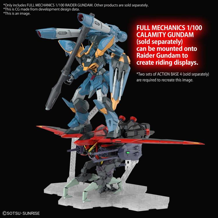 GUNDAM - FULL MECHANICS 1/100 RAIDER GUNDAM - Image 9
