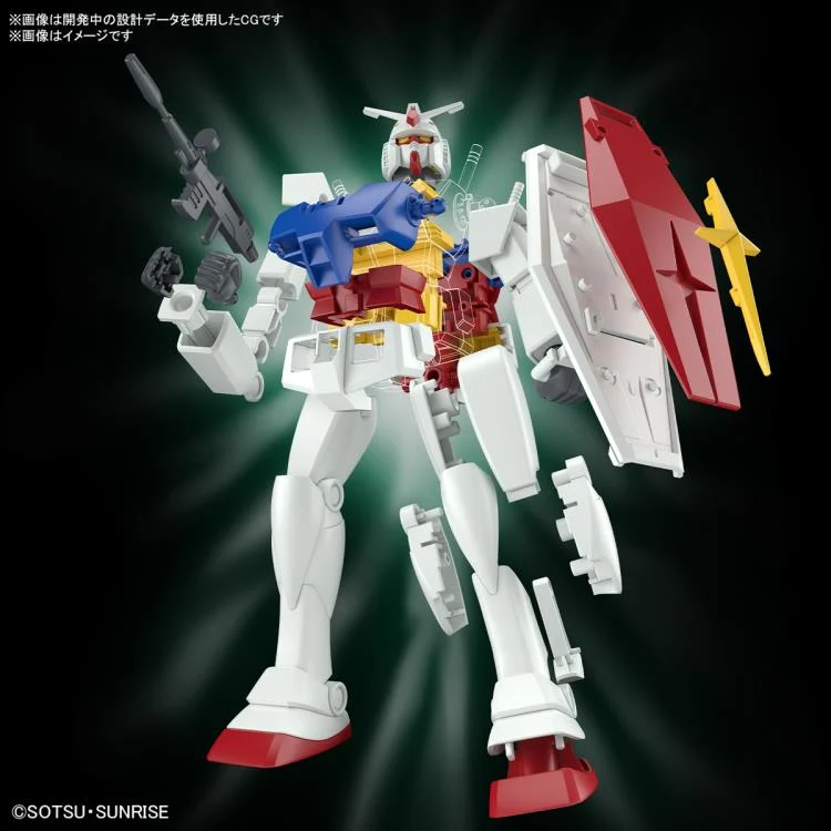 GUNDAM BEST MECHA COLLECTION RX-78-2 GUNDAM (REVIVAL VER.) 1/144 SCALE MODEL KIT - Image 7