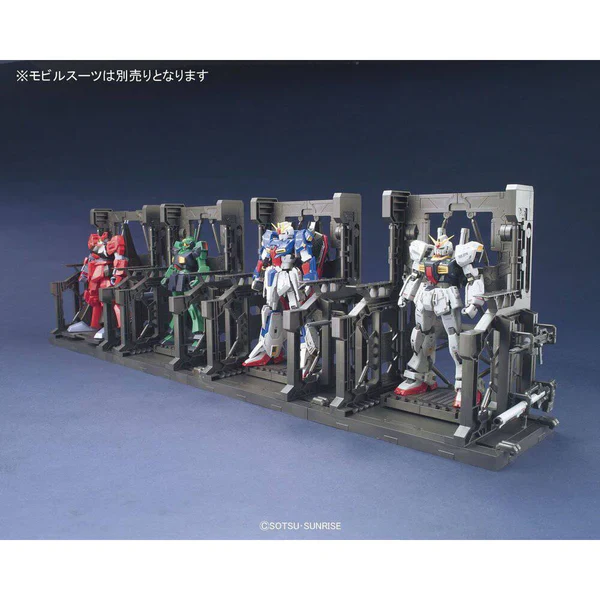 GUNDAM - BUILDERS PARTS SYSTEM BASE 001 (GUN METALLIC) - Image 5