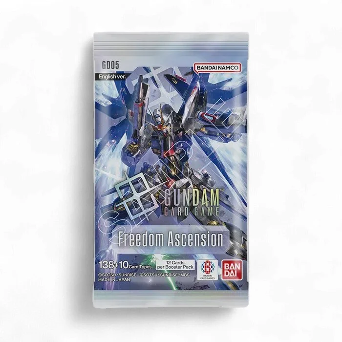Gundam Card Game: Booster Box – Freedom Ascension [GD05] (Pre-Order)(On Sale) - Image 2