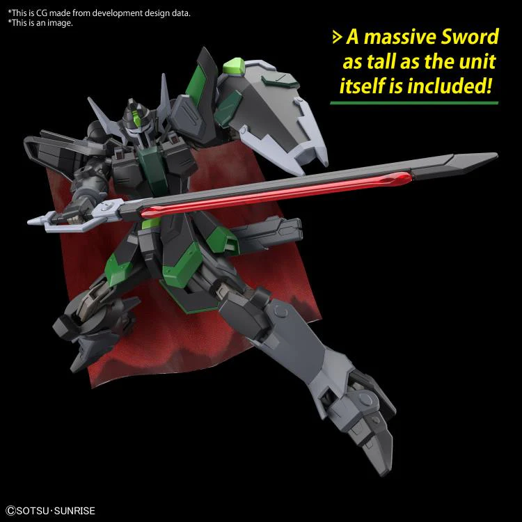 GUNDAM - HG 1/144 BLACK KNIGHT SQUAD RUD-RO.A (TENTATIVE) 247 (On Sale) - Image 4