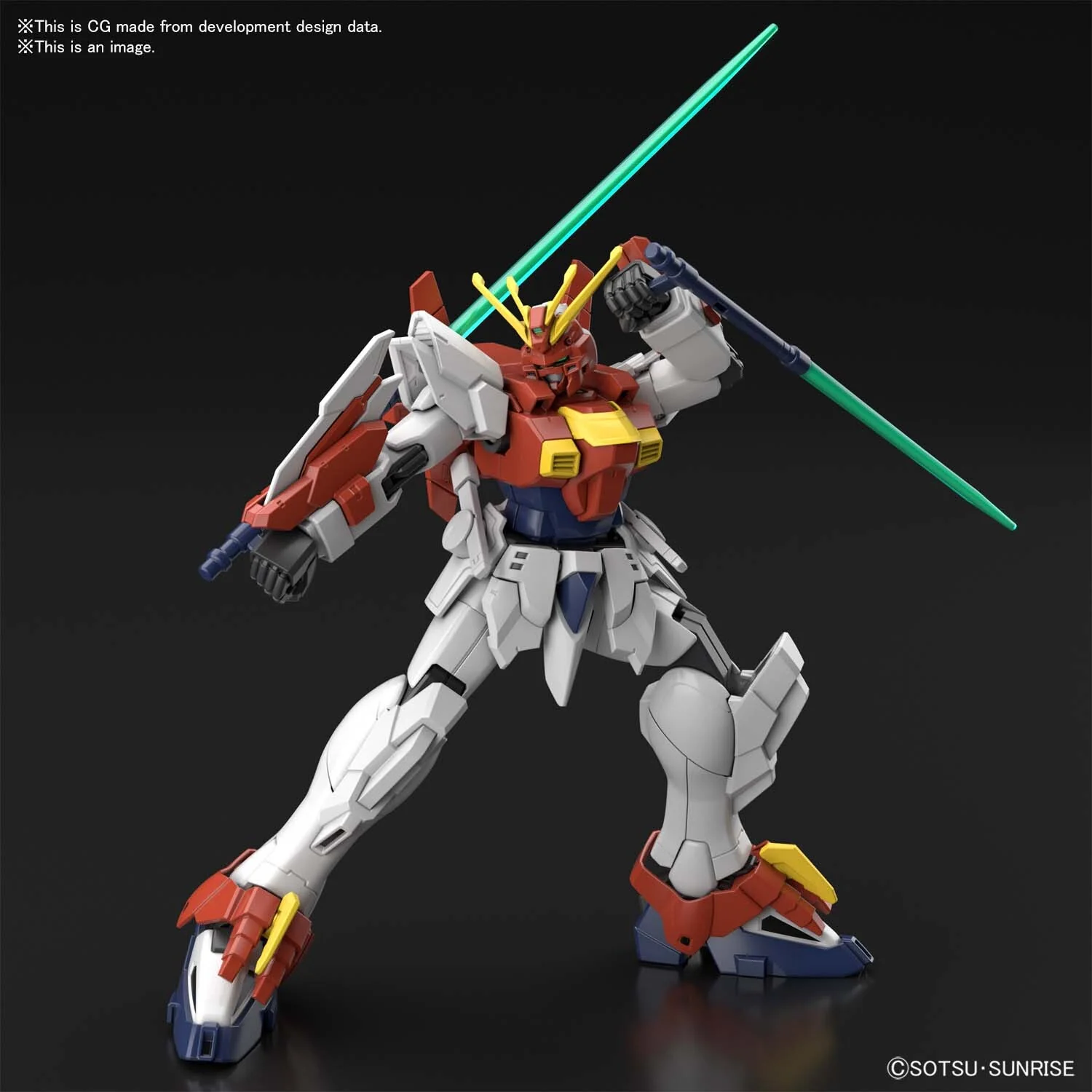 GUNDAM - HG 1/144 BLAZING GUNDAM - Image 4