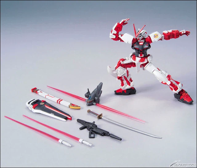 GUNDAM - HG 1/144 GUNDAM ASTRAY RED FRAME (FLIGHT UNIT) - Image 6