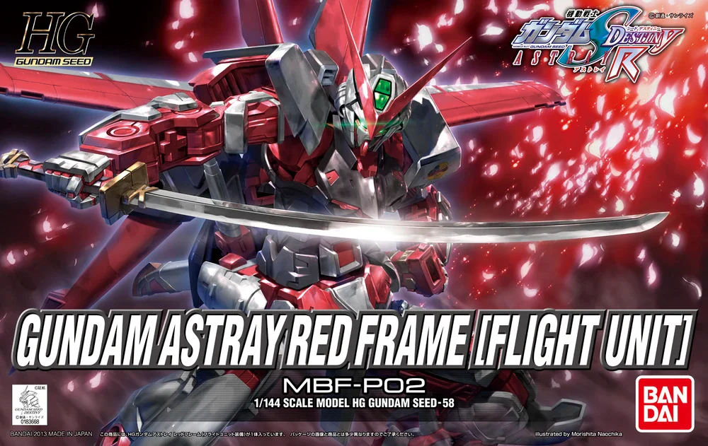 GUNDAM - HG 1/144 GUNDAM ASTRAY RED FRAME (FLIGHT UNIT) - Image 7