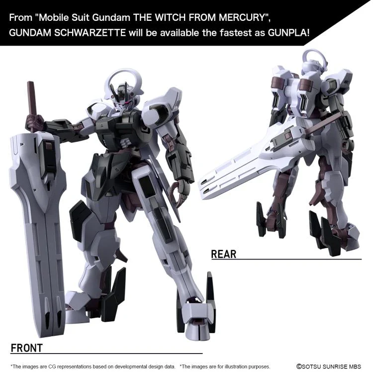 GUNDAM - HG 1/144 GUNDAM SCHWARZETTE - Image 3