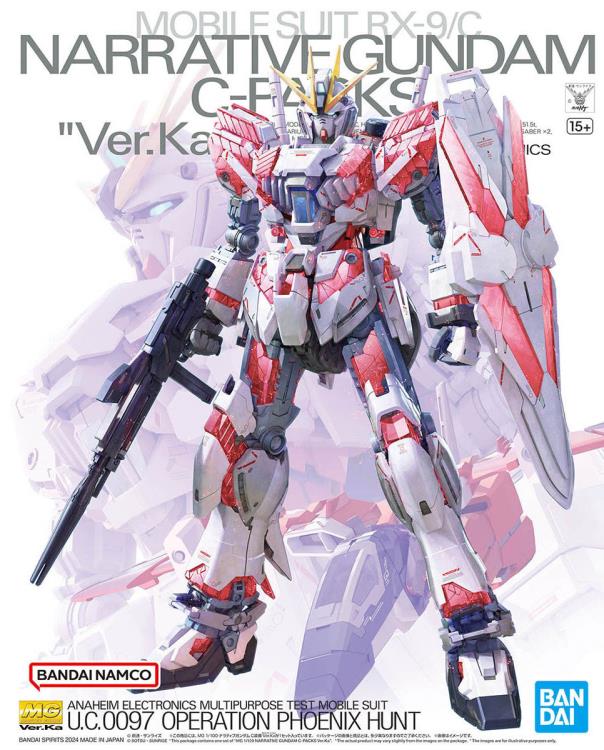 GUNDAM - MG 1/100 NARRATIVE GUNDAM C-PACKS VER.KA - Image 17