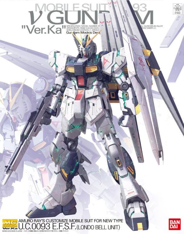 GUNDAM - MG 1/100 NU GUNDAM Ver. Ka (On Sale) - Image 4