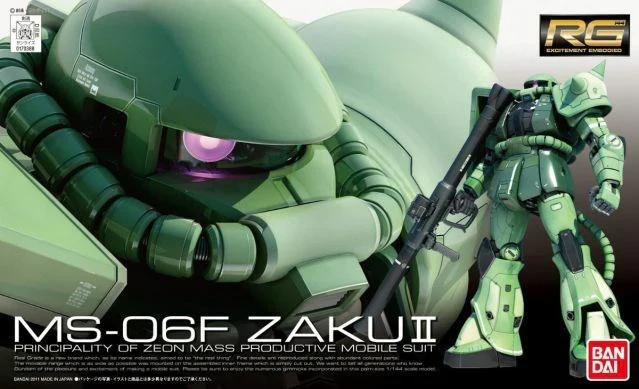 GUNDAM - RG 1/144 MS06F ZAKU II 04 - Image 5