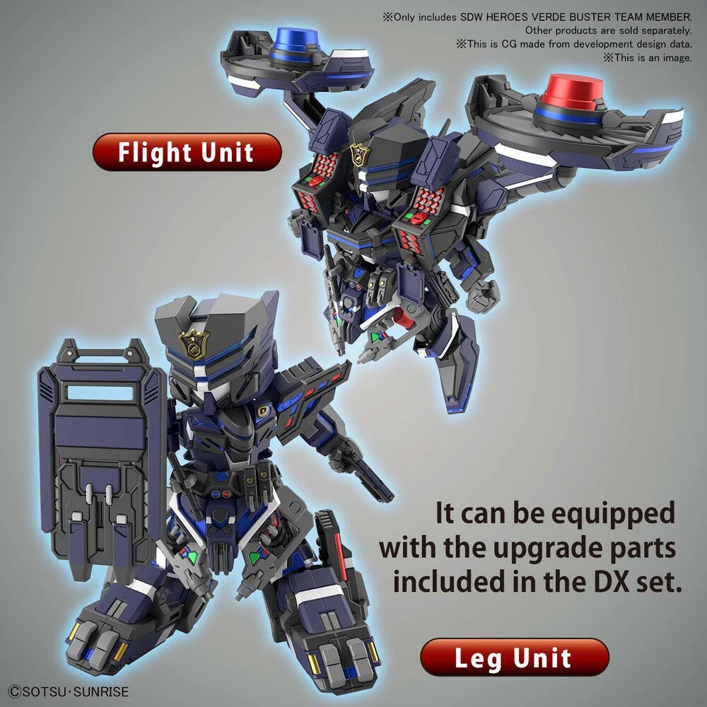 GUNDAM - SDW HEROES VERDE BUSTER TEAM MEMBER - Image 6