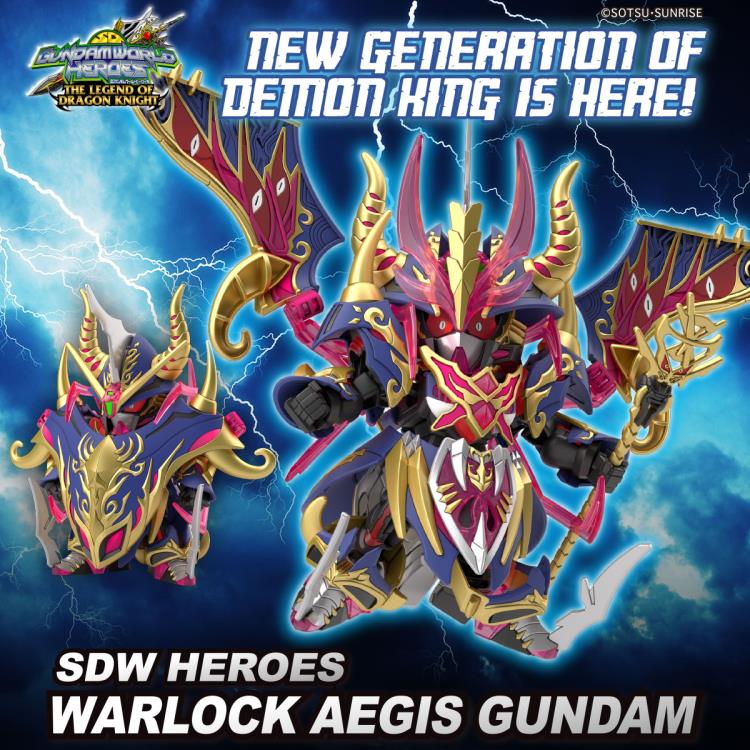 GUNDAM - SDW HEROES WARLOCK AEGIS GUNDAM - Image 7