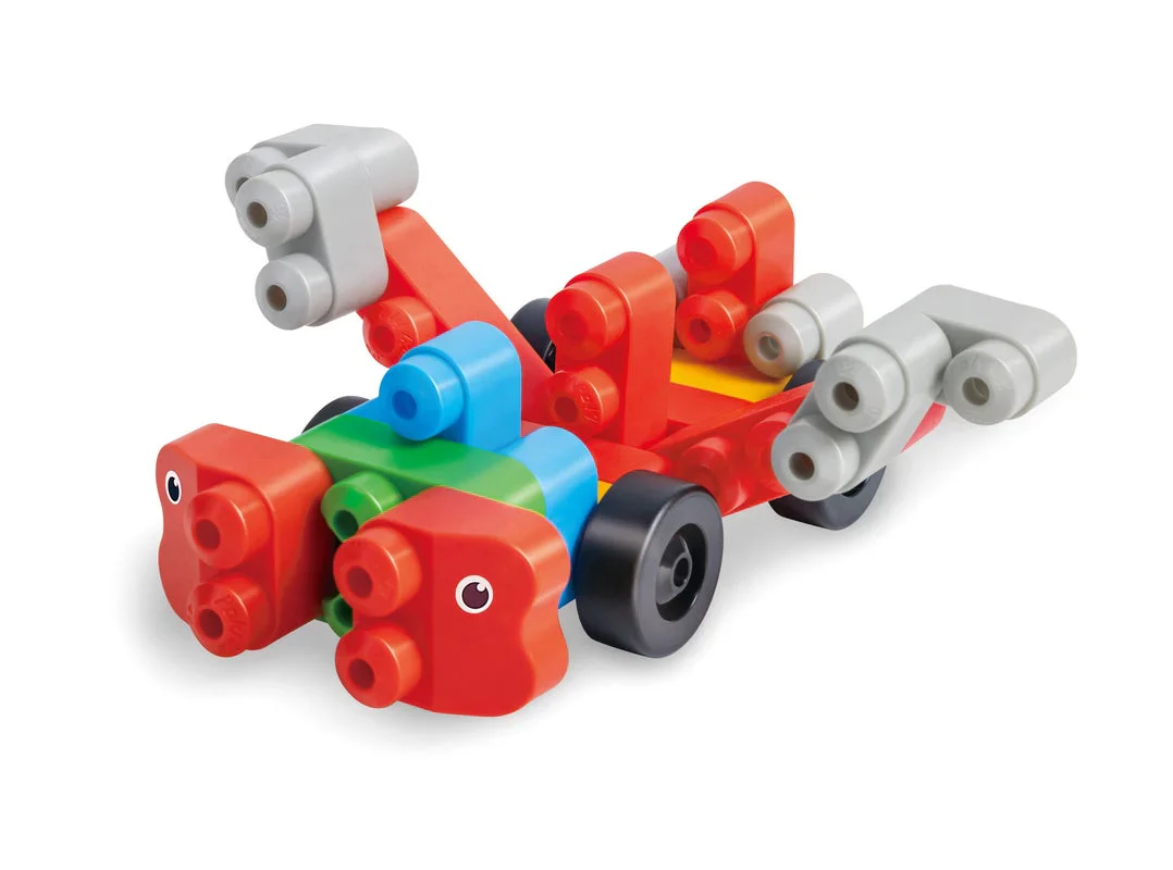 Hape PolyM Building Block Tub - 128p - Image 13