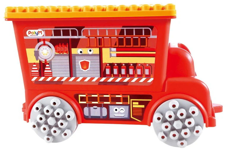 Hape PolyM Fire Rescue Truck - Image 10
