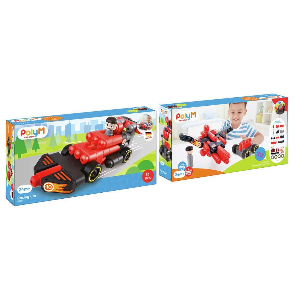 Hape PolyM Racing Car - Image 8