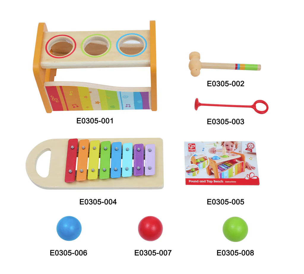 Hape Pound and Tap Bench - Image 5