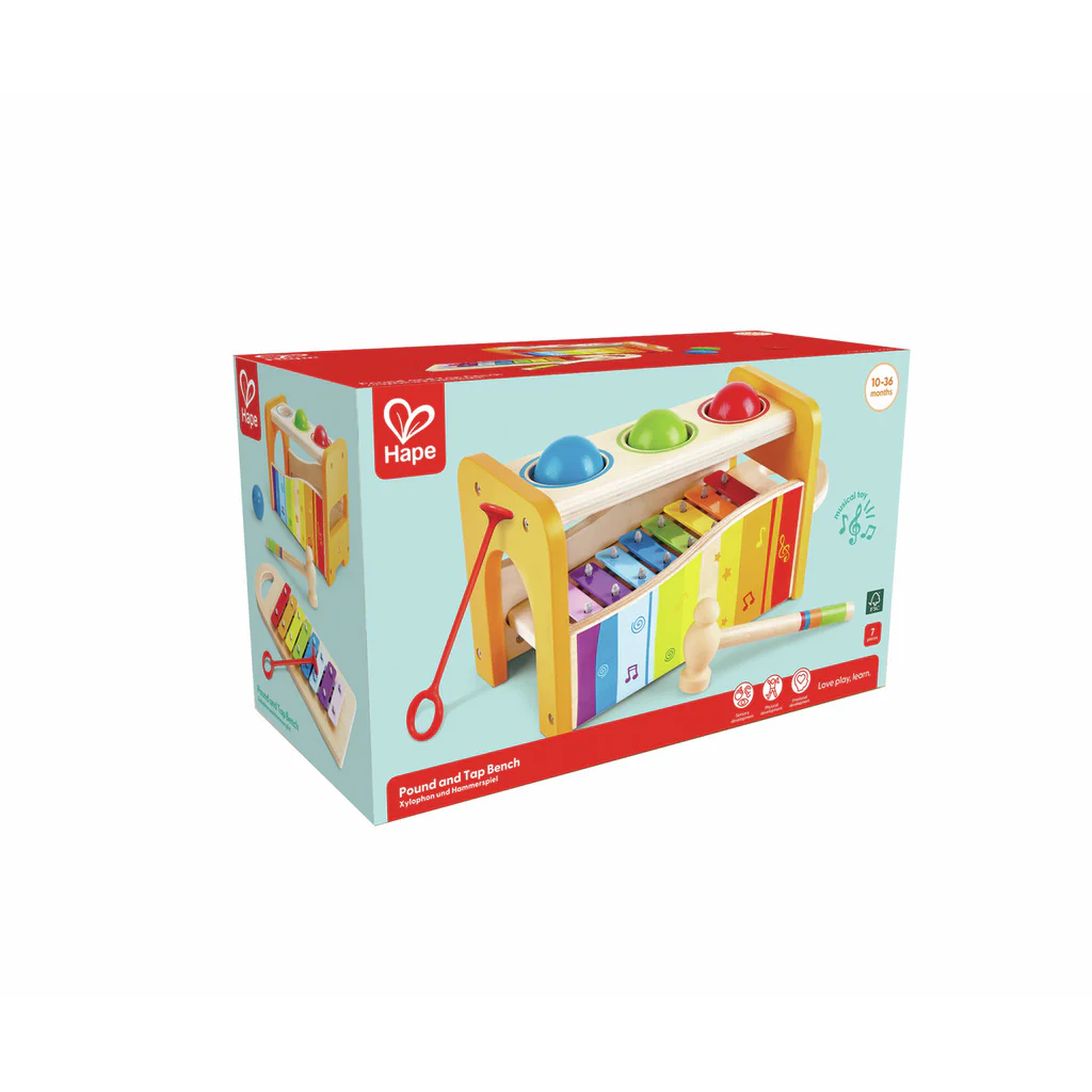 Hape Pound and Tap Bench - Image 8
