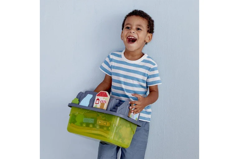 Hape Railway Bucket-Builder-Set - Image 3