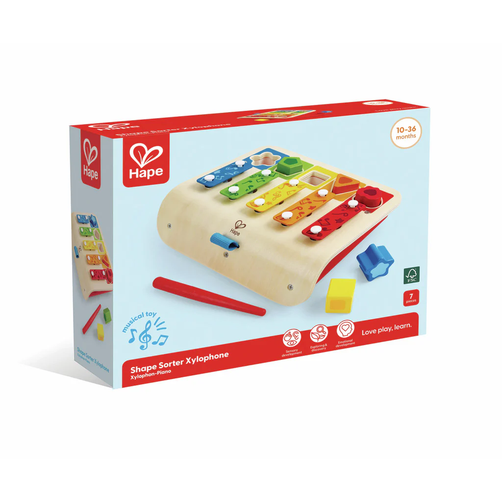 Hape Shape Sorter Xylophone - Image 6
