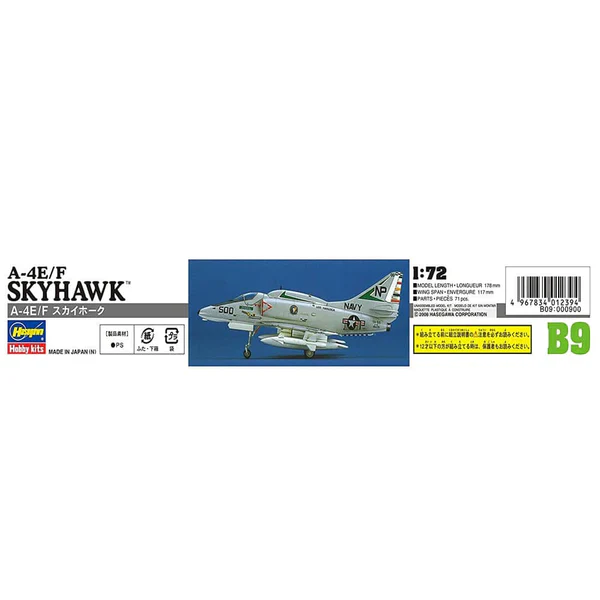 Hasegawa 1/72 A-4E/F Skyhawk (U.S. Navy/M.C. Carrier-Based Attacker) - Image 4