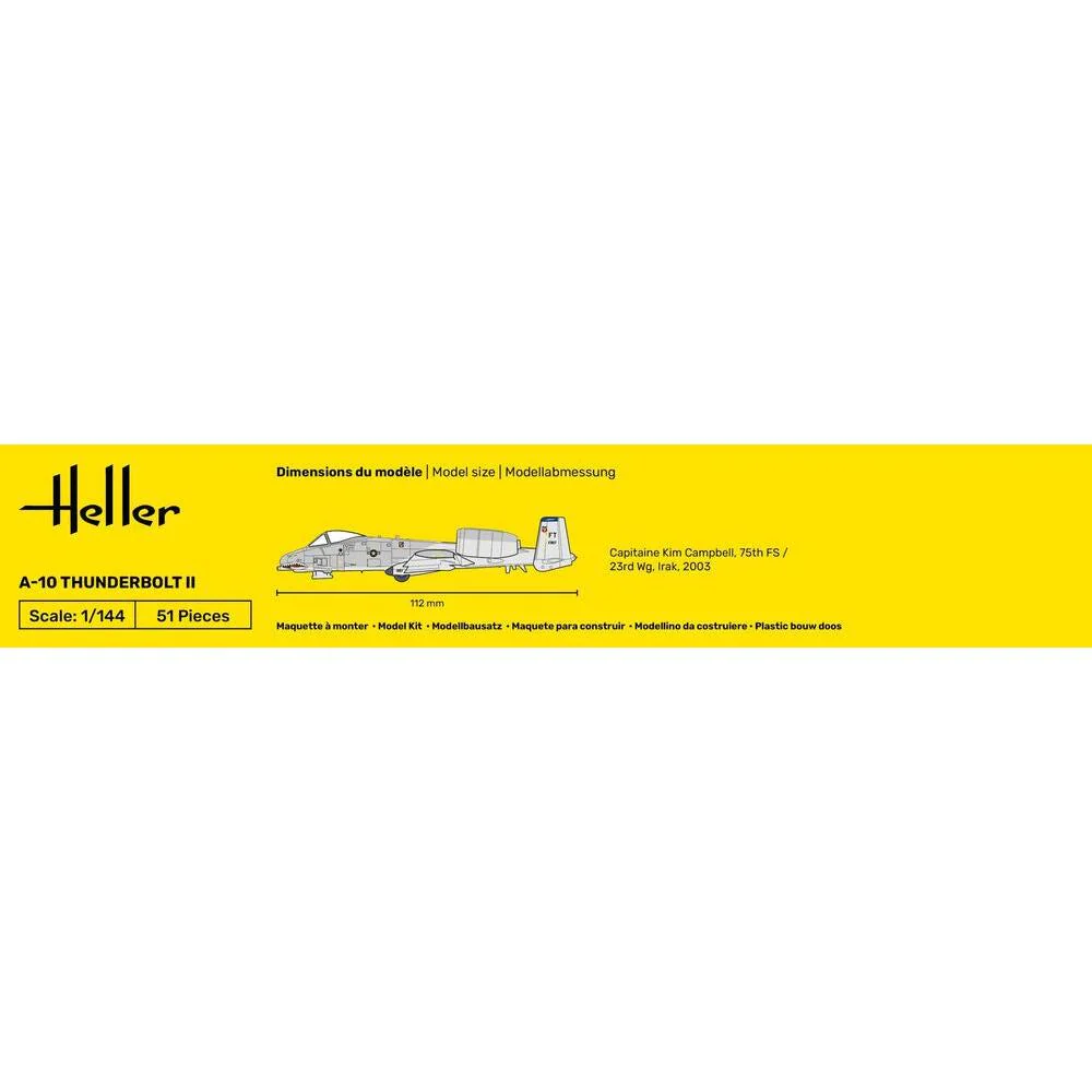 Heller - 1/144 A-10 THUNDERBOLT II - Image 6