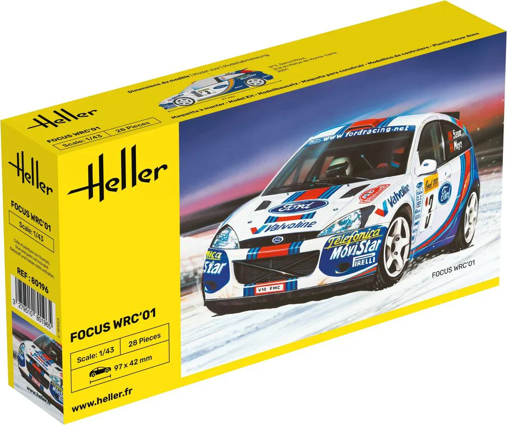 Heller - 1/43 FORD FOCUS WRC ’01