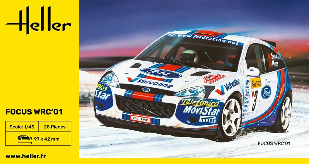 Heller - 1/43 FORD FOCUS WRC ’01 - Image 3