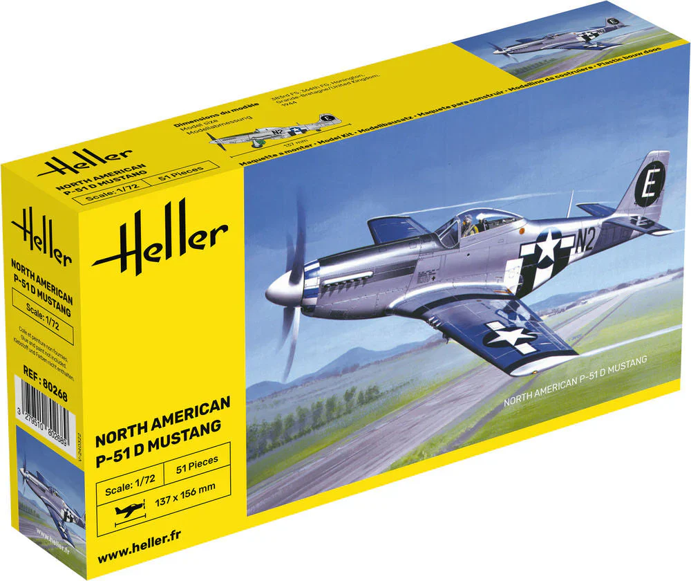 Heller - 1/72 P-51D MUSTANG